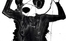 Sumi Ink on Paper by Rikki Kasso © 14
