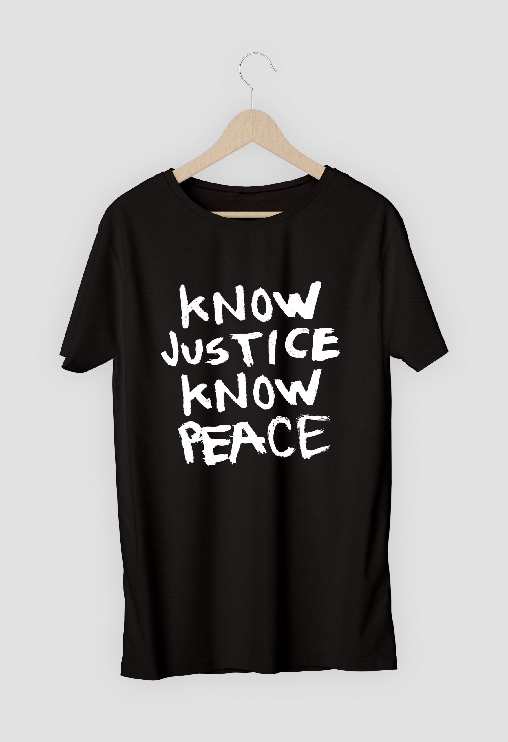 Know Justice Know Peace Hand Style - Image 2